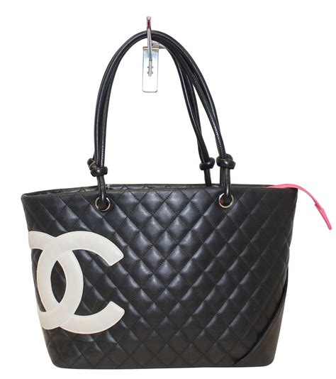 cambon chanel tote|Chanel handbags large tote bag.